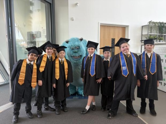 Kinson Academy Year 6 pupils graduate from literacy scheme